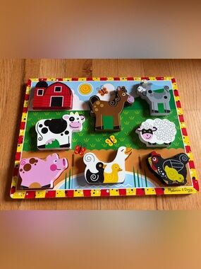 Melissa and Doug Farm Animal Puzzle